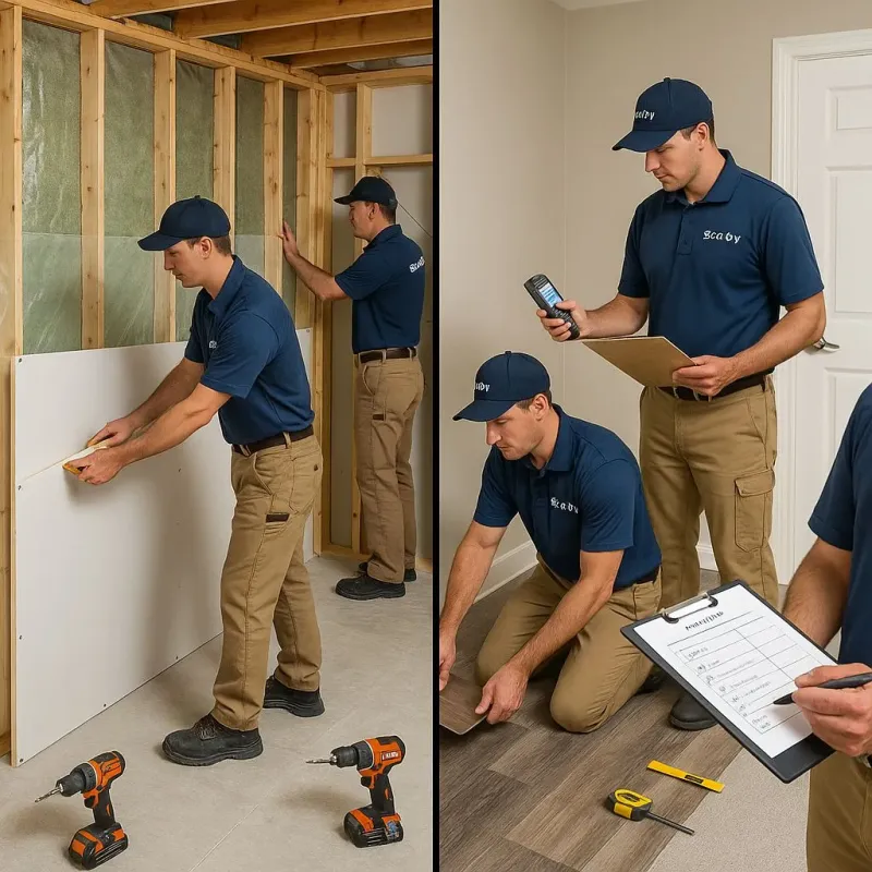 Repairs and Reconstruction process in Kootenai County, ID